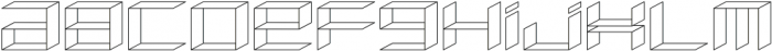 Side View ttf (400) Font LOWERCASE