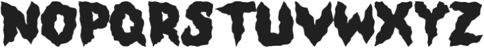 SideOfMonsterRegular otf (400) Font UPPERCASE