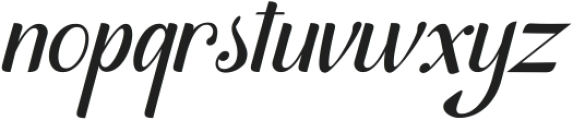 Sidney Script Italic ttf (400) Font LOWERCASE