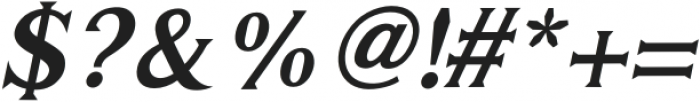 Sidus Medium Italic otf (500) Font OTHER CHARS