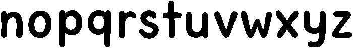 Siena Regular otf (400) Font LOWERCASE