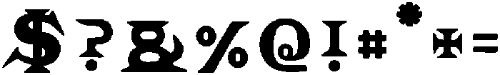 Sierra Madre Regular otf (400) Font OTHER CHARS