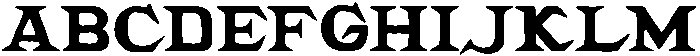Sierra Madre Regular otf (400) Font UPPERCASE