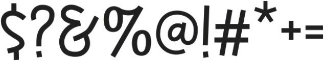 Sigam Light otf (300) Font OTHER CHARS