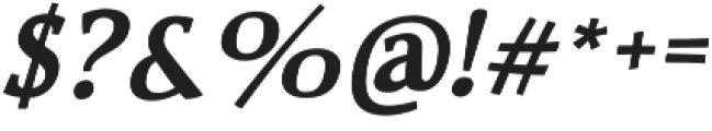 Siggy Italic otf (400) Font OTHER CHARS