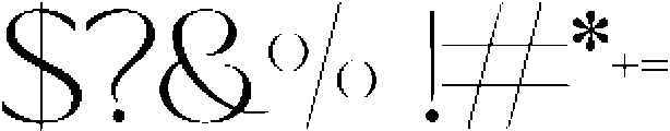 Sight-Thin otf (100) Font OTHER CHARS