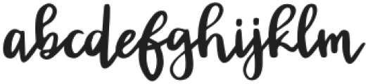 Sightlight Script Regular otf (300) Font LOWERCASE