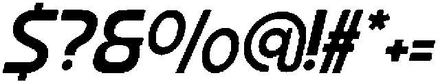 Siglas Slant otf (400) Font OTHER CHARS