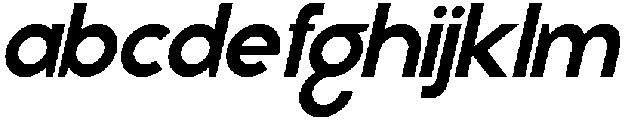 Siglas Slant otf (400) FONT