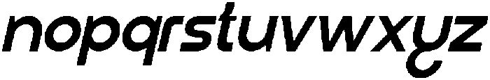 Siglas Slant otf (400) Font LOWERCASE