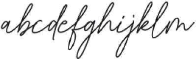 Sigmathin otf (100) Font LOWERCASE