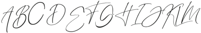 Sigmatures-Regular otf (400) Font UPPERCASE