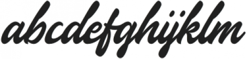 SignPaintoh-Regular otf (400) Font LOWERCASE
