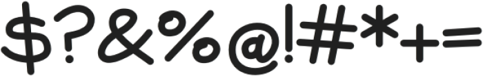 SignPen-Round otf (400) Font OTHER CHARS