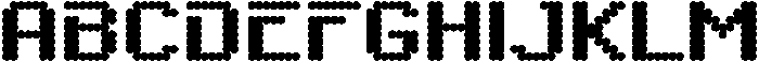 Signal Board Regular otf (400) Font UPPERCASE
