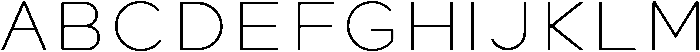 Signal Light otf (300) Font UPPERCASE