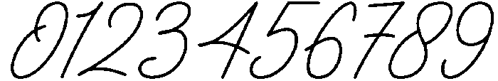 Signamarkova Demo Regular otf (400) Font OTHER CHARS