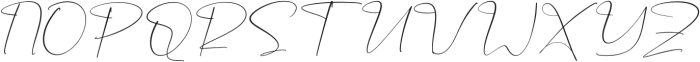 Signatally Italic otf (400) Font UPPERCASE
