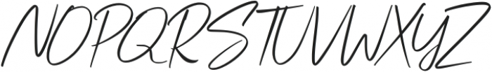 Signatey-Italic otf (400) Font UPPERCASE