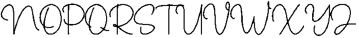 Signatie Regular otf (400) Font UPPERCASE