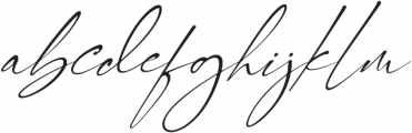 Signatie otf (400) Font LOWERCASE
