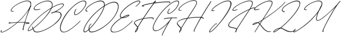 Signatires Regular otf (400) Font UPPERCASE