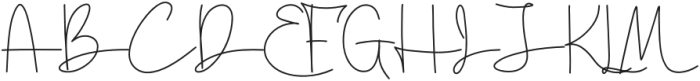 Signatouch-Regular otf (400) Font UPPERCASE