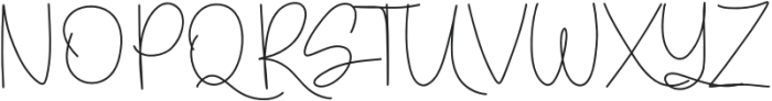 Signatouch-Regular otf (400) Font UPPERCASE