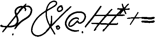 Signatra otf (400) Font OTHER CHARS