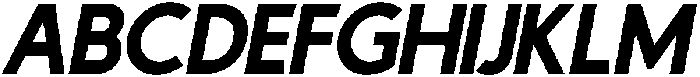 Signatum-BoldItalic otf (700) Font UPPERCASE