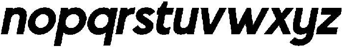Signatum-BoldItalic otf (700) Font LOWERCASE