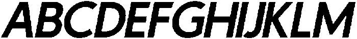 Signatum Medium Italic otf (500) Font UPPERCASE
