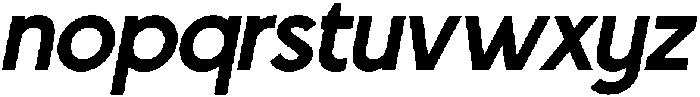 Signatum Medium Italic otf (500) Font LOWERCASE