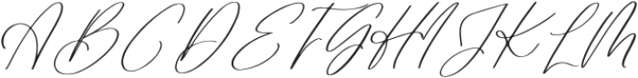 Signature Archive Script otf (400) Font UPPERCASE