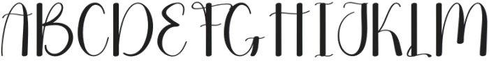 Signature Class Regular otf (400) Font UPPERCASE