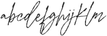 Signature Flavour ALT otf (400) Font LOWERCASE