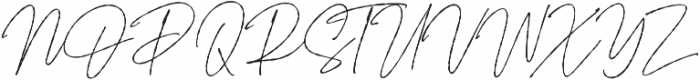 Signature Flavour otf (400) Font UPPERCASE