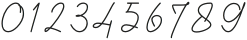 Signature One Regular otf (400) Font OTHER CHARS