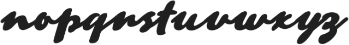 Signature Philosophy otf (400) Font LOWERCASE