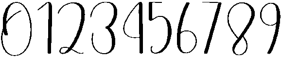 Signature Regular otf (400) Font OTHER CHARS