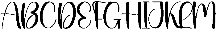 Signature Regular otf (400) Font UPPERCASE