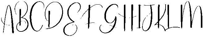 Signature Regular otf (400) Font UPPERCASE
