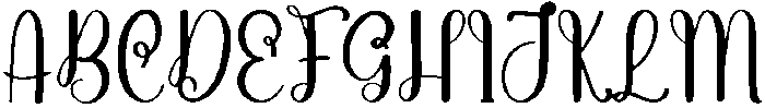 Signature Regular otf (400) Font UPPERCASE