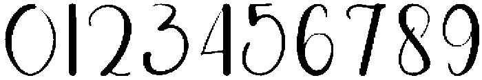 Signature Regular otf (400) Font OTHER CHARS