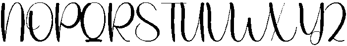 Signature Regular otf (400) Font UPPERCASE