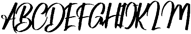 Signature Regular otf (400) Font UPPERCASE