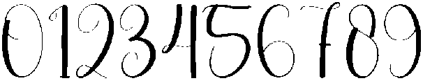 Signature Regular otf (400) Font OTHER CHARS