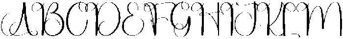 Signature Regular otf (400) Font UPPERCASE
