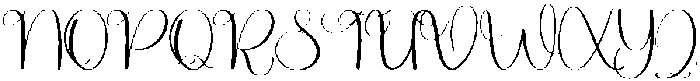 Signature Regular otf (400) Font UPPERCASE