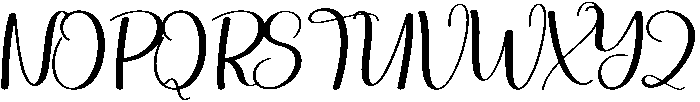 Signature Regular otf (400) Font UPPERCASE